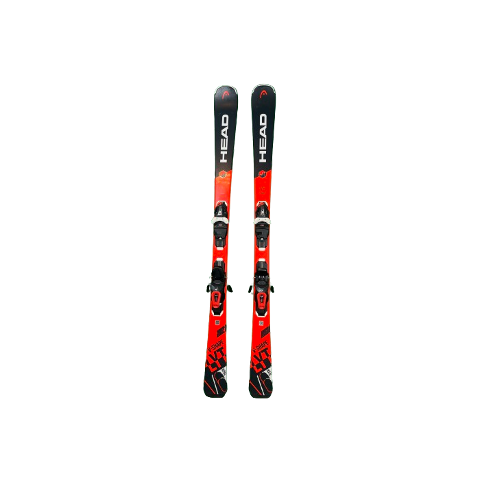 Head V-Shape V6 Skier – roter und weißer Ski mit Bindungen, freie Fahrt!