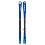 Salomon S-RACE X9 Ti 2024 Skier – Ansicht von oben mit Bindungen.