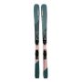 Elan Ripstick 88 W Ski - 2022: Zwei Skier mit Bindungen, Ansicht von oben.