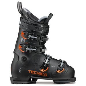 Technica Mach Sport MV 100 GW Skischuh – Seitenansicht mit Schnallen und Schriftzügen.